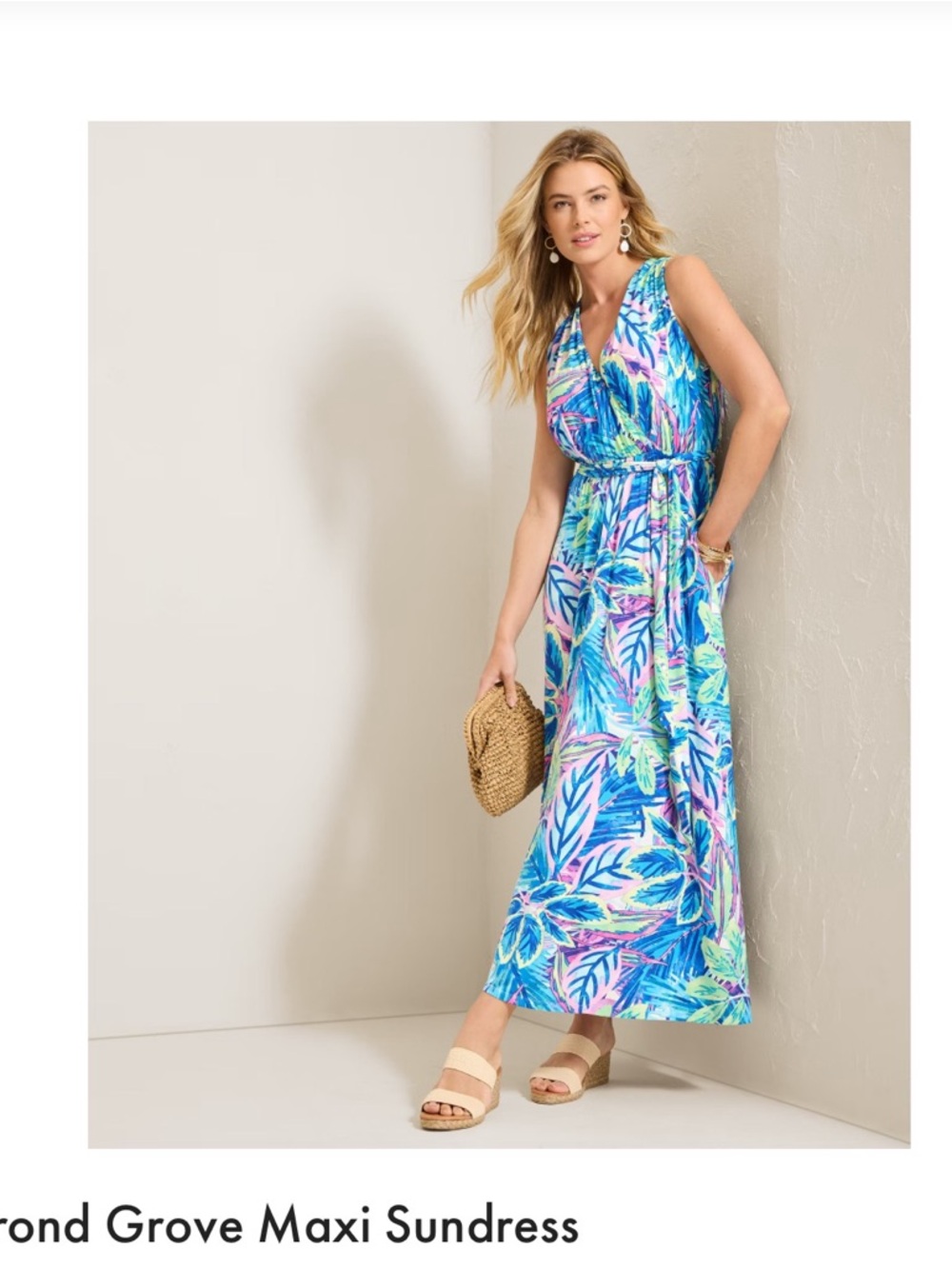 Tommy Bahama ~ Women’s Frond Grove Maxi Dress~NWT🌸